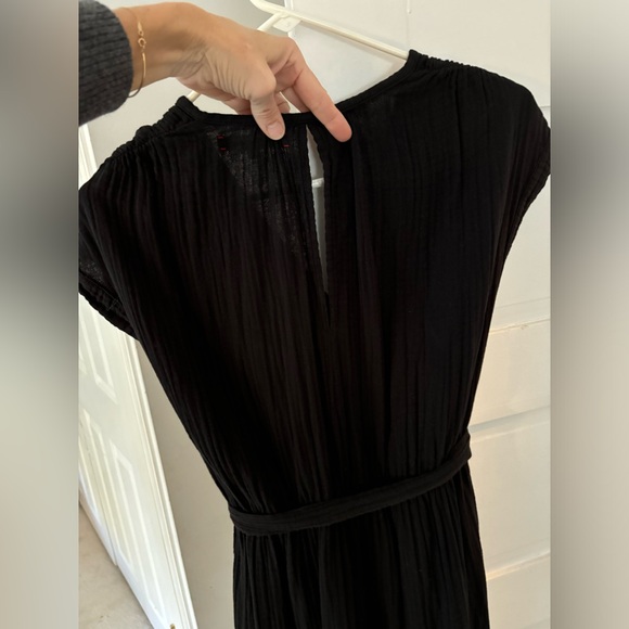Xirena Maren dress, black cotton gauze, size small - Picture 7 of 9